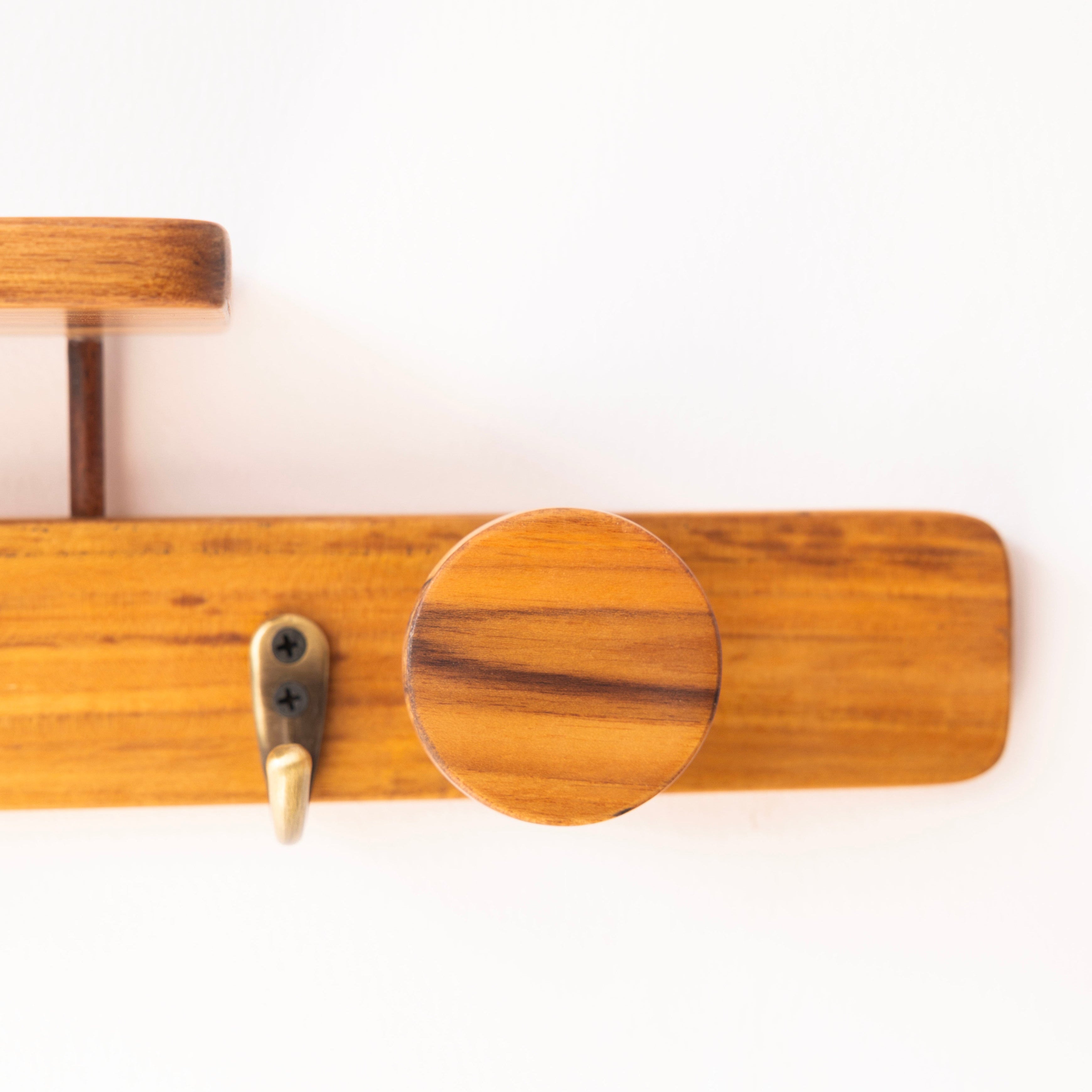 Keyholder Perch Natural Teak