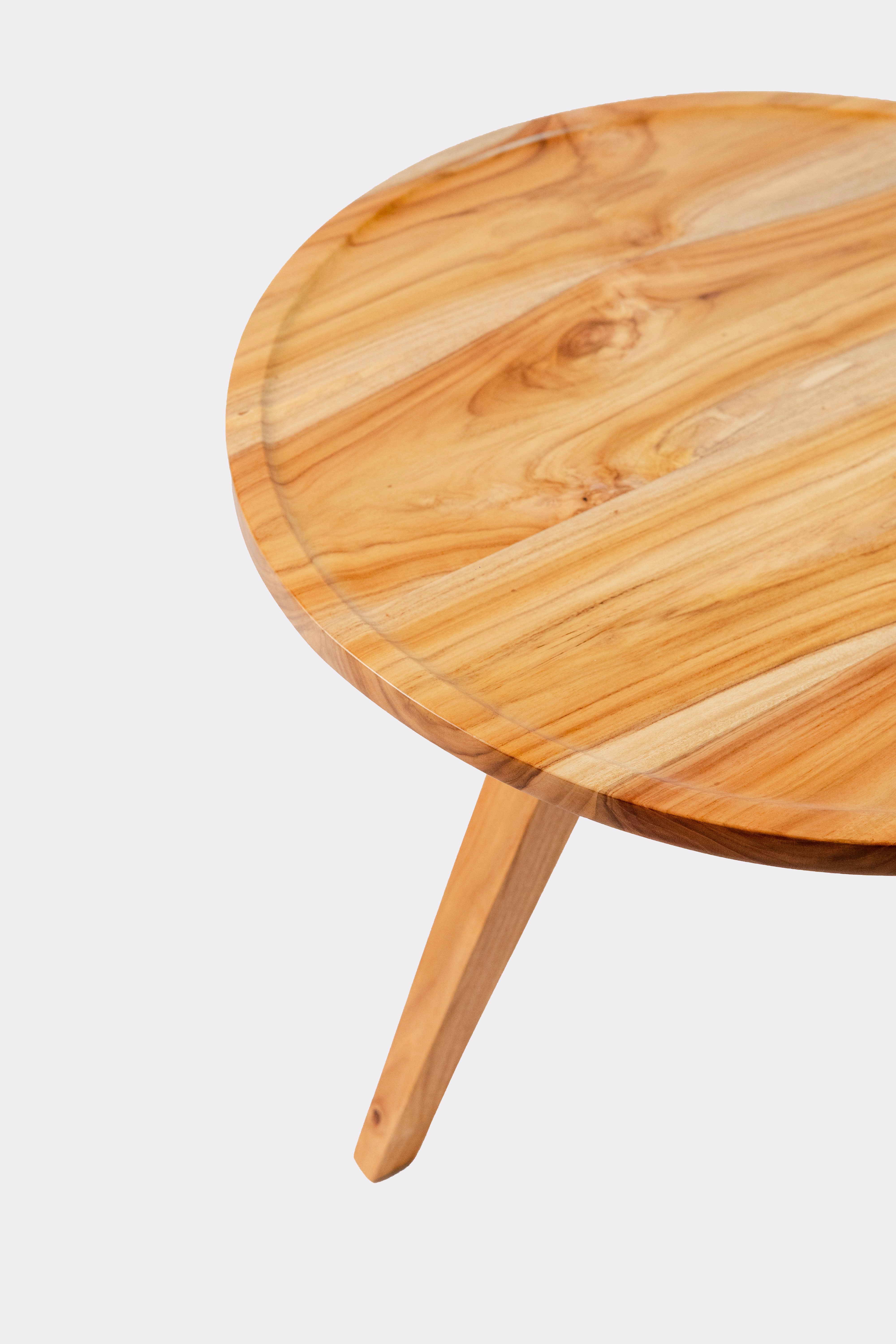 2-Seater Dining Set Natural Teak