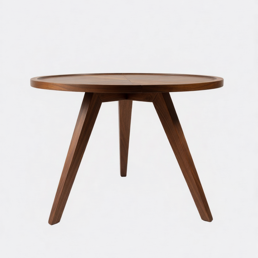 2-Seater Dining Set Walnut