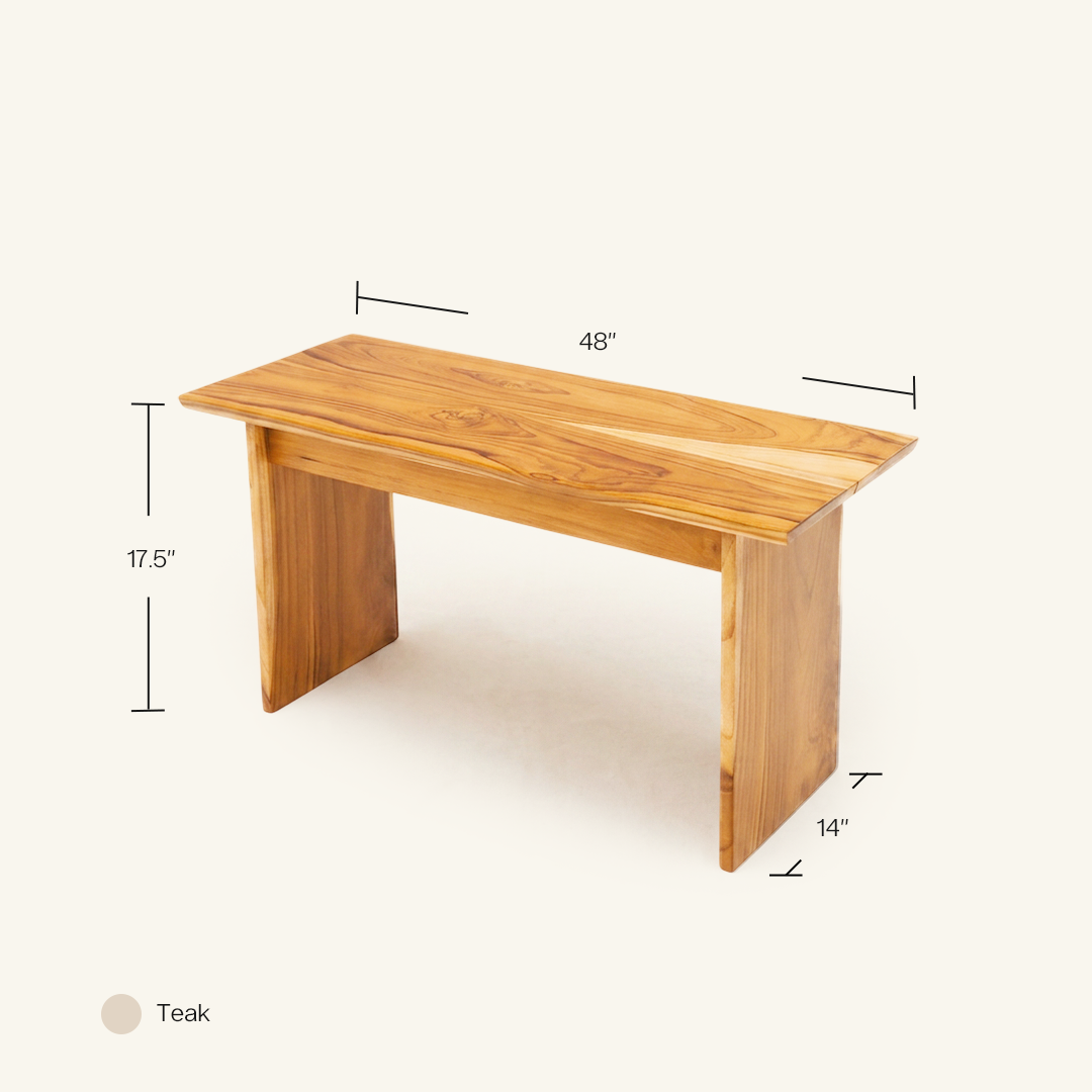 Bench Natural Teak