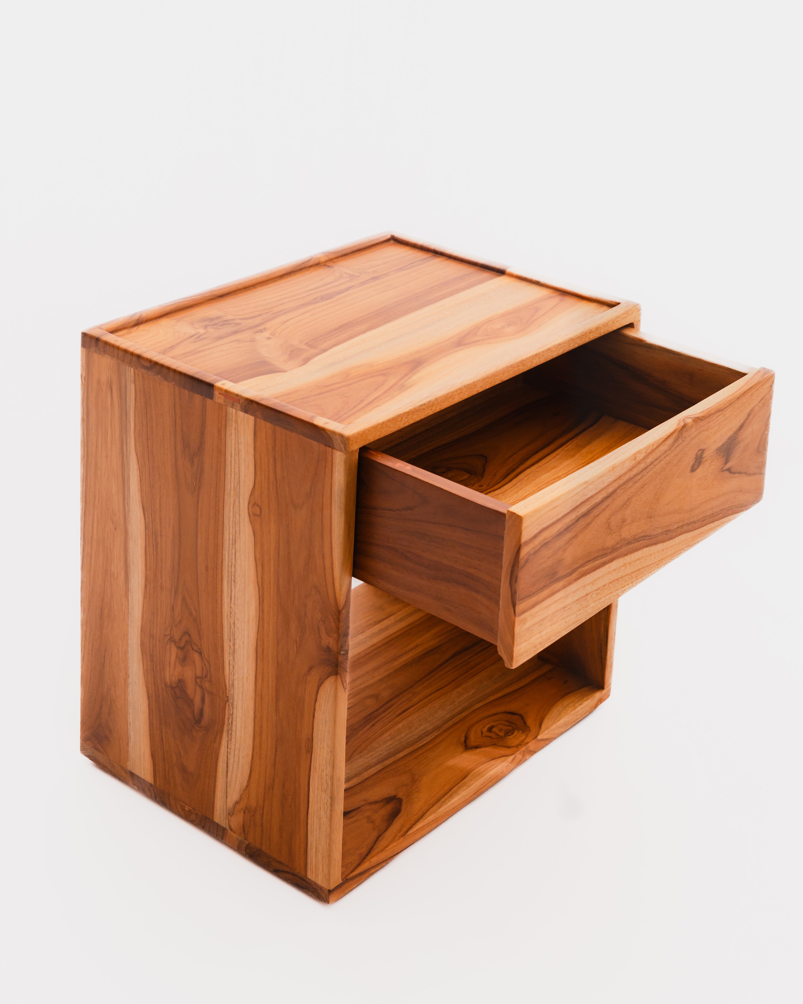 Classic Nightstand Natural Teak