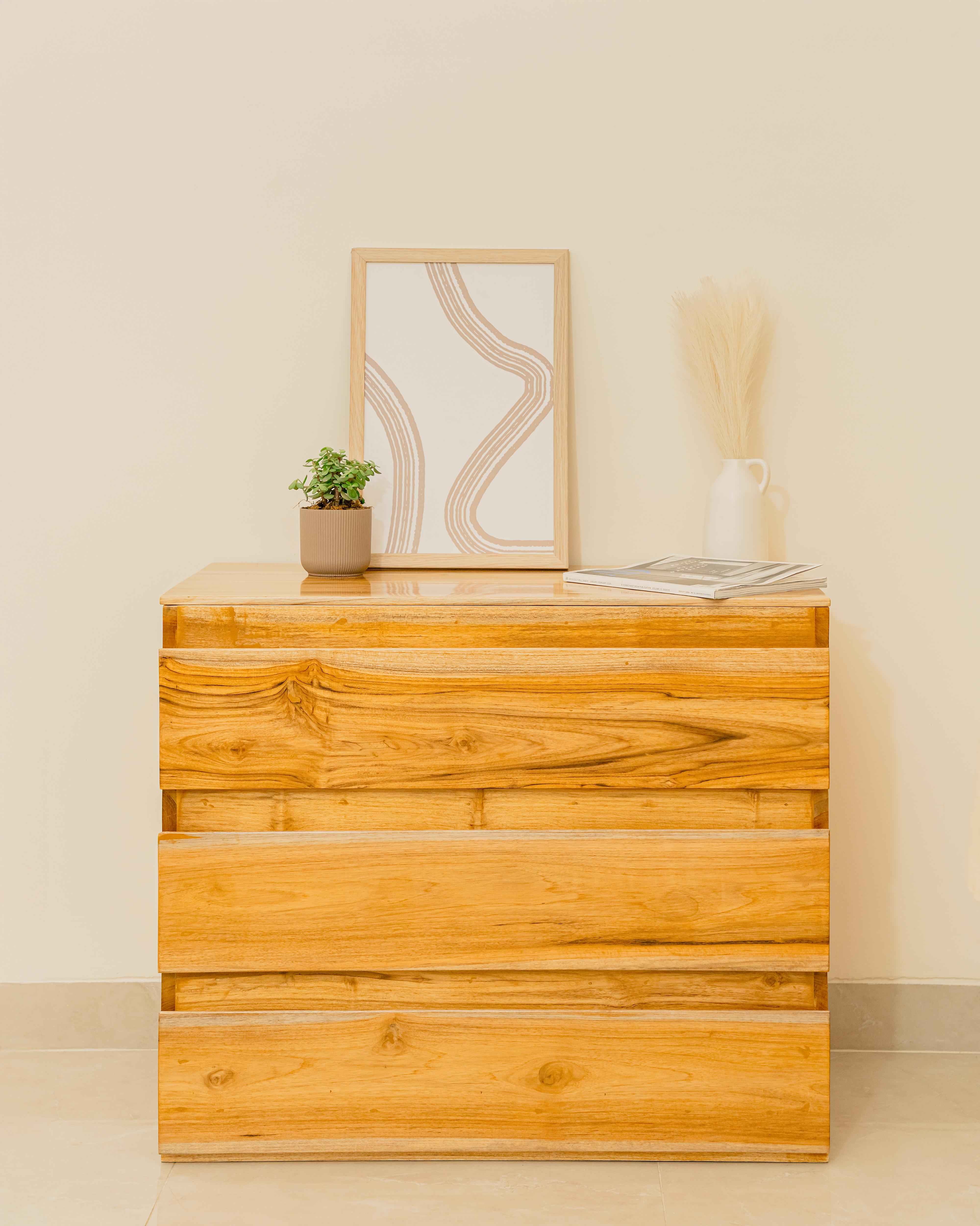 Arc Dresser Natural Teak