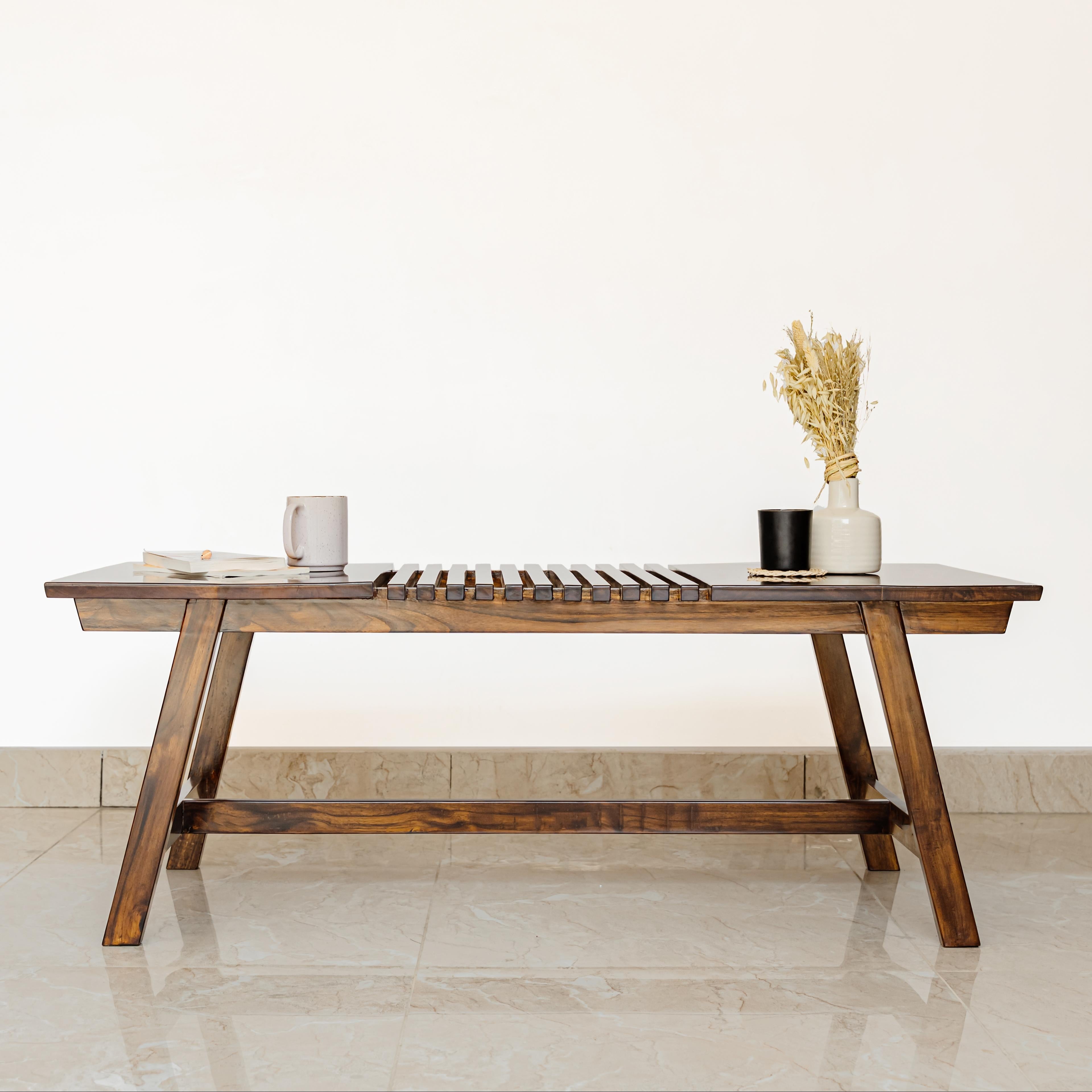 Wooden Coffee Table Walnut