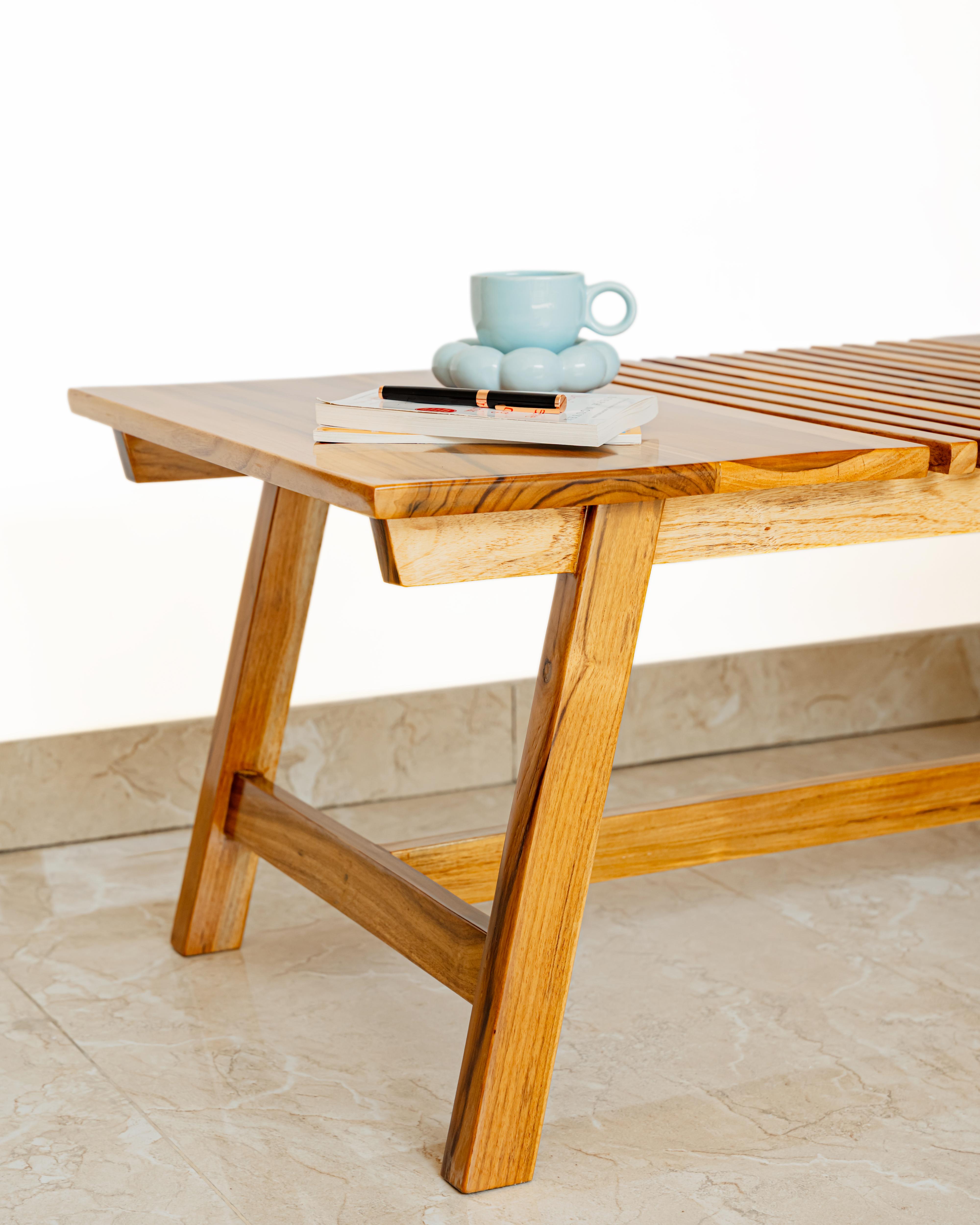 Natural Teak coffee Bench
