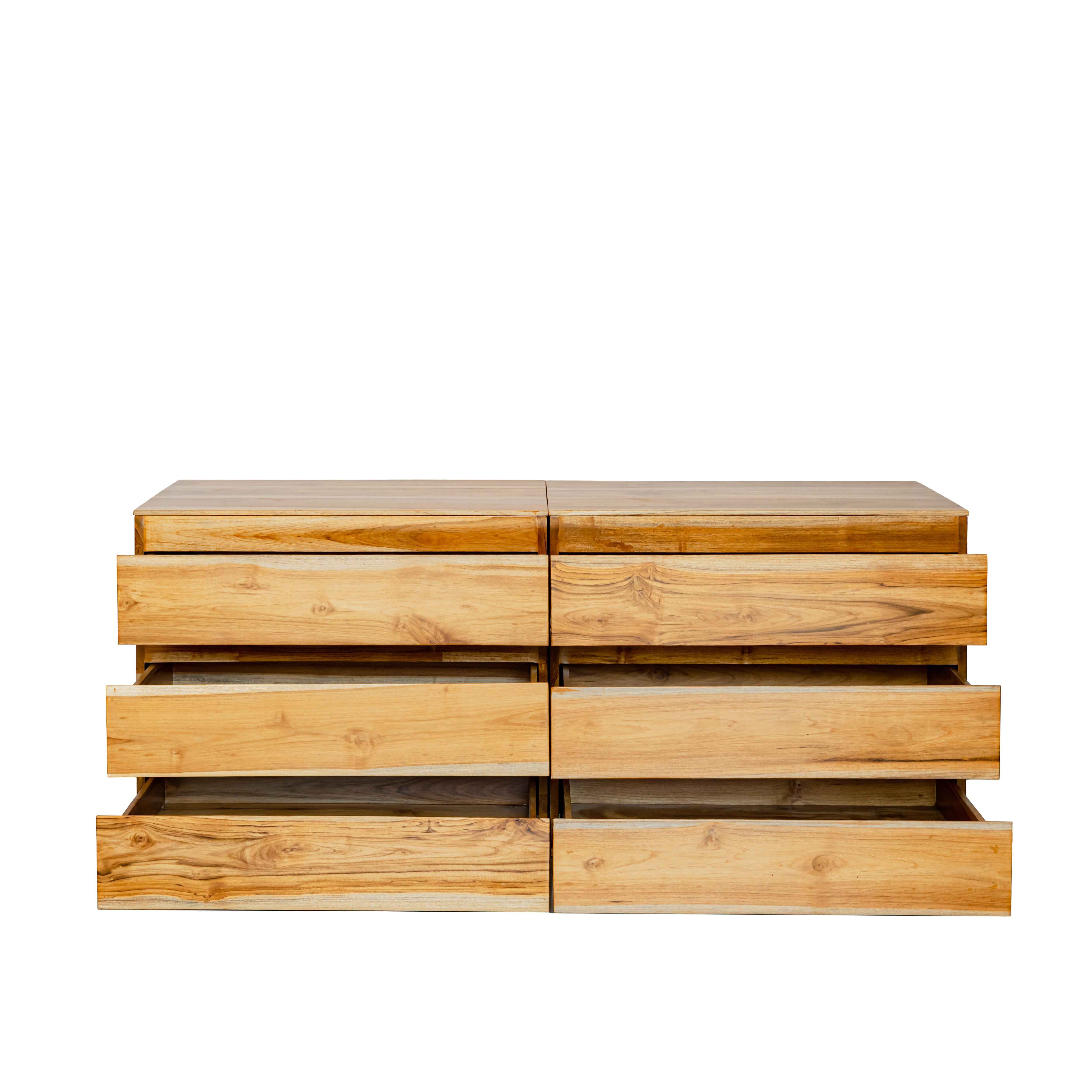 Arc Dresser Natural Teak