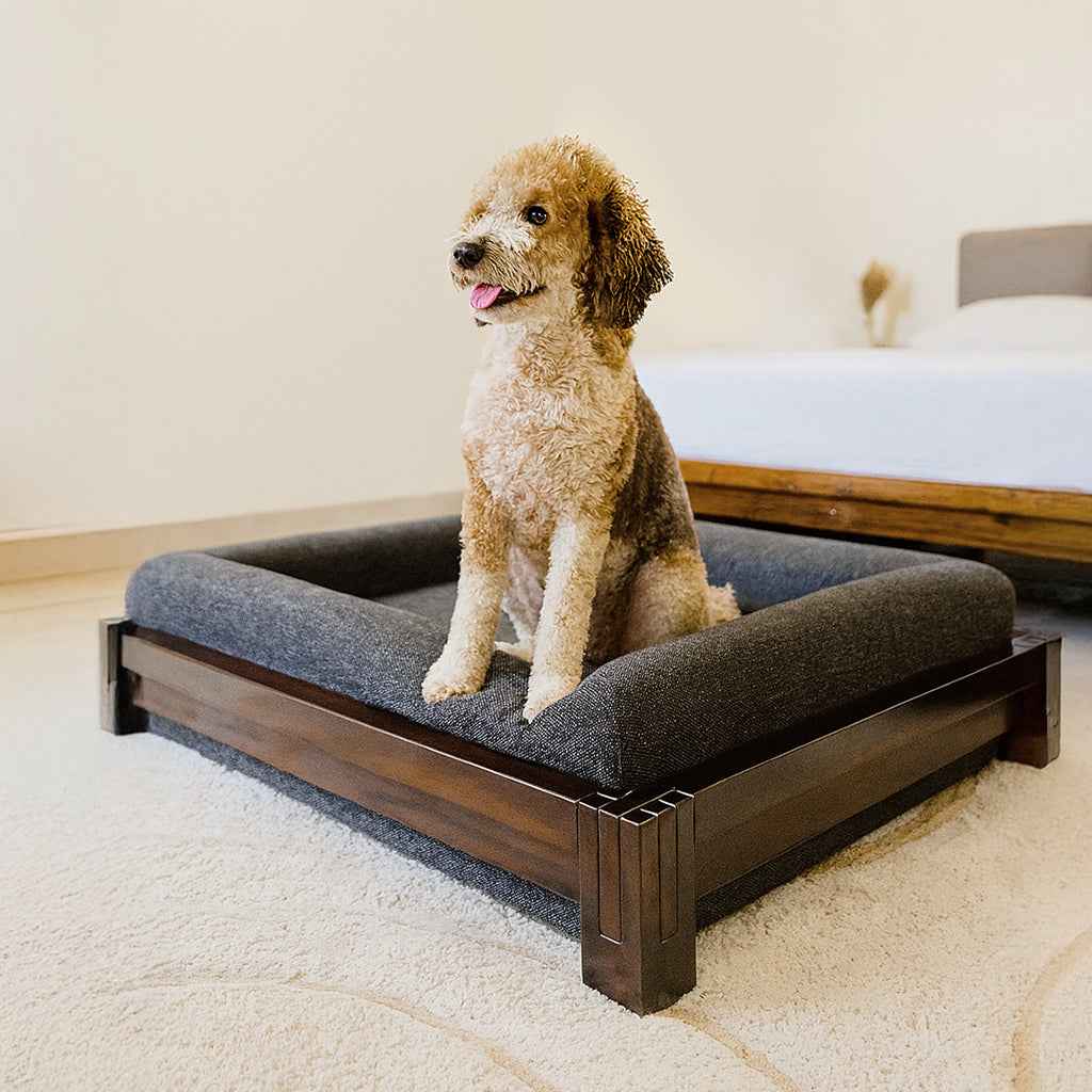 Dog Bed Walnut