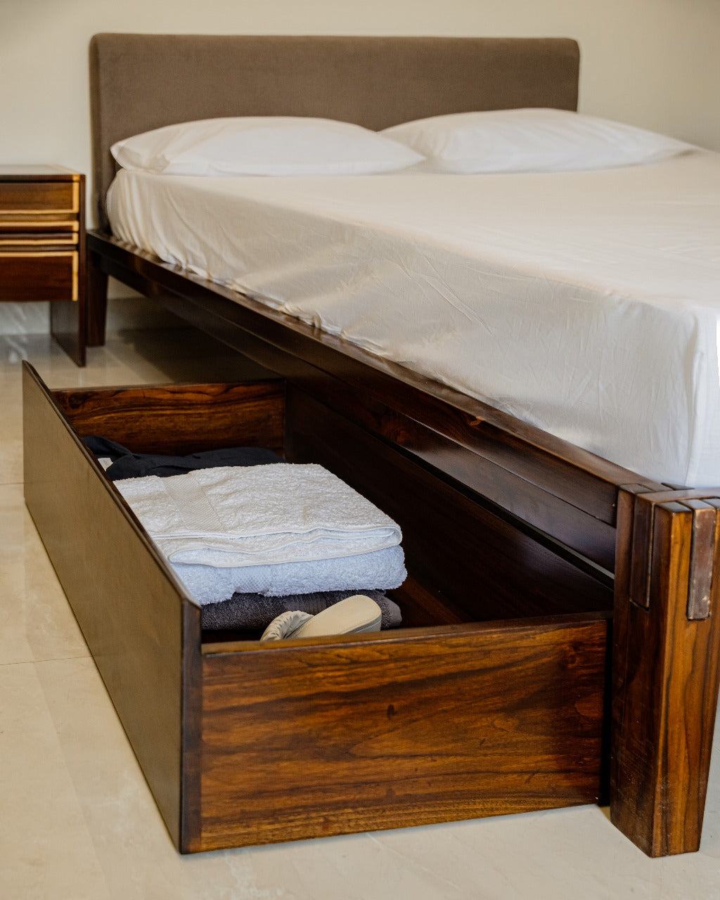 Underbed Drawers Walnut (set of 2)