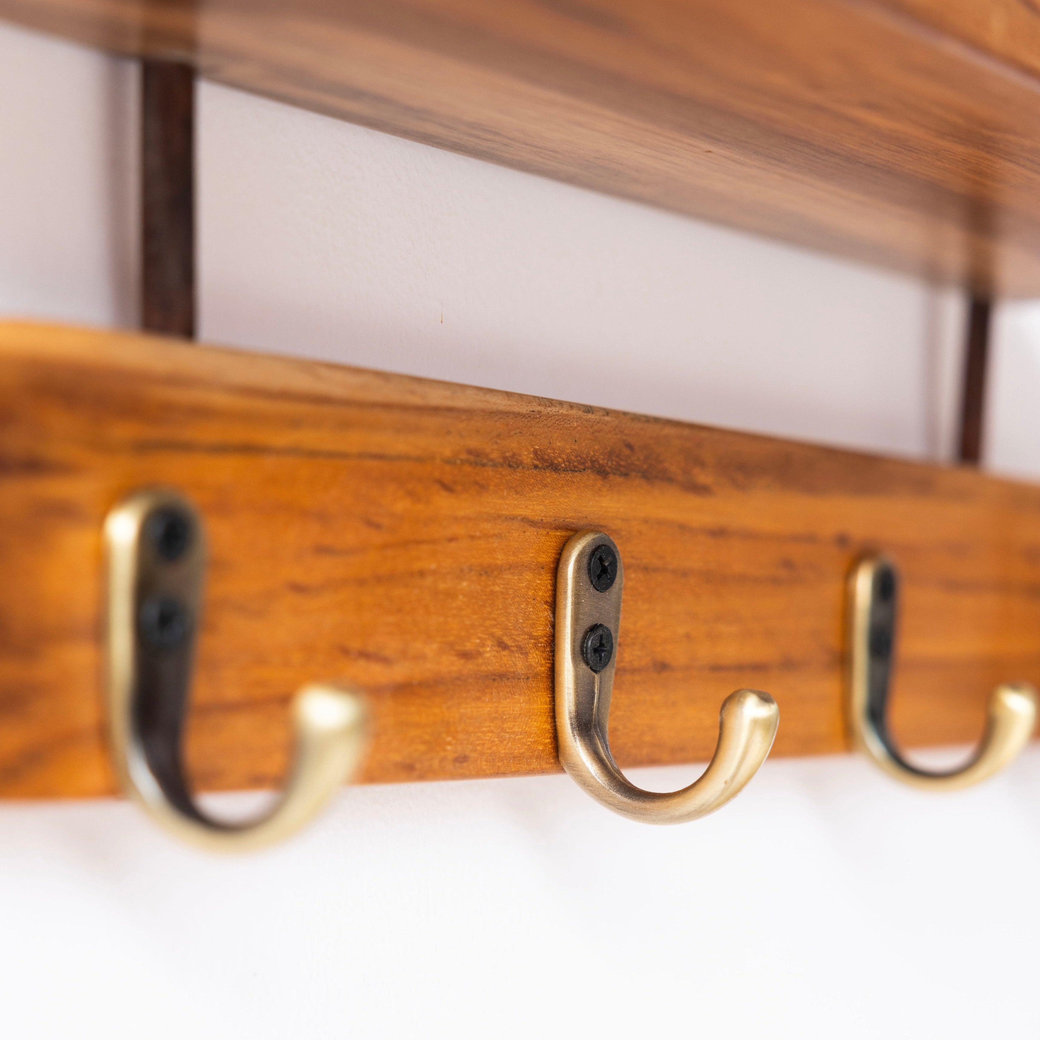 Keyholder Perch Natural Teak