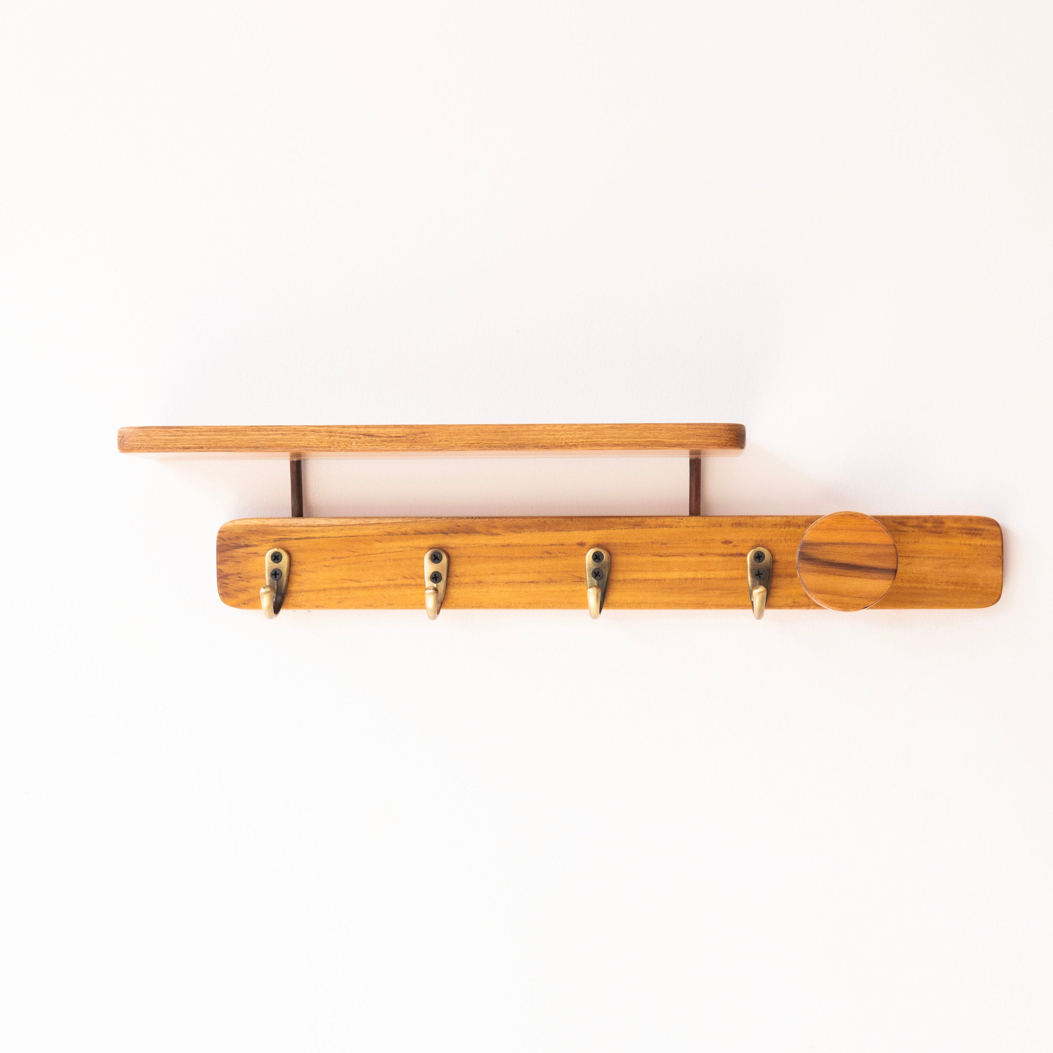 Keyholder Perch Natural Teak