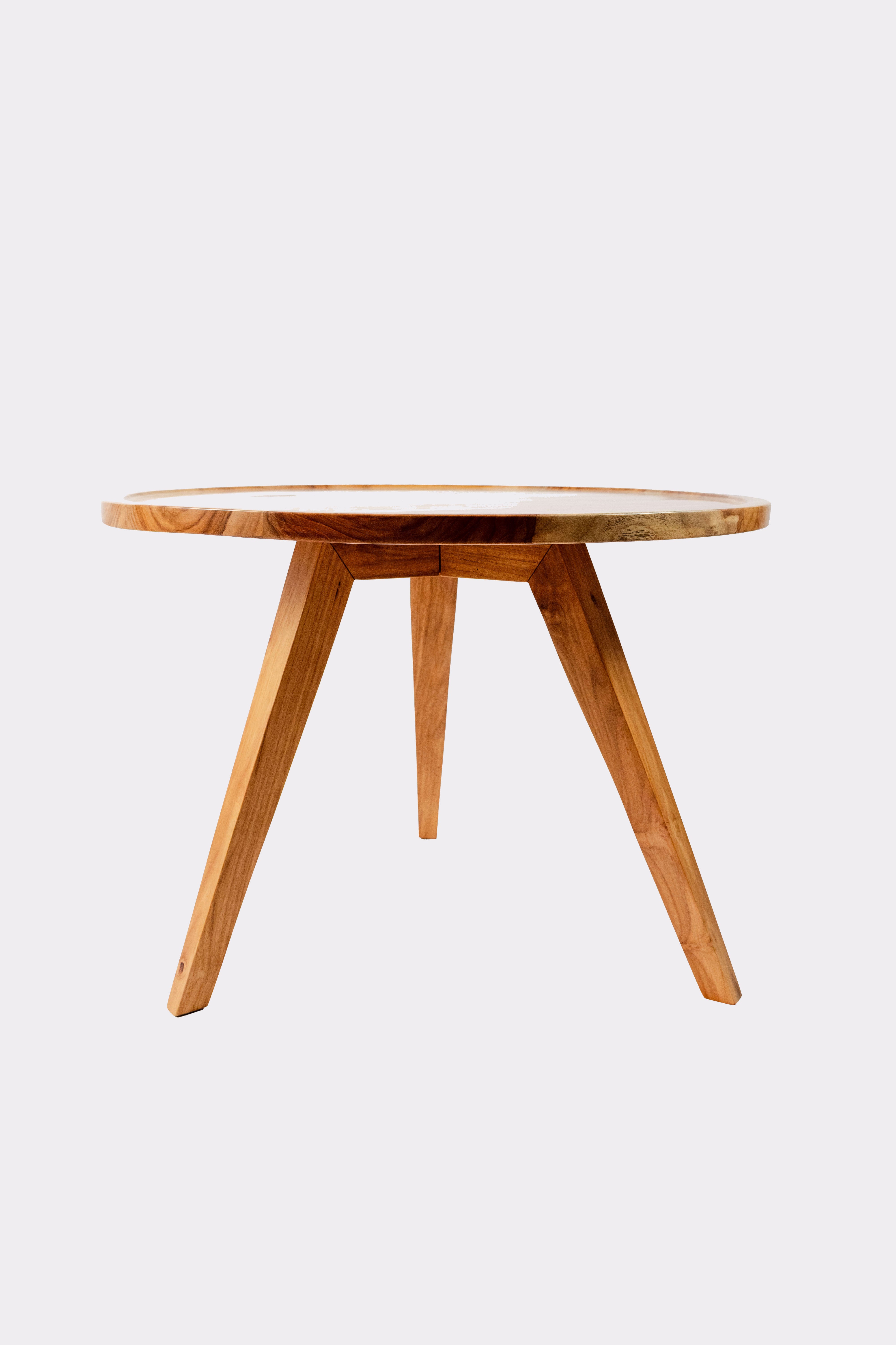 Arc Table Natural Teak