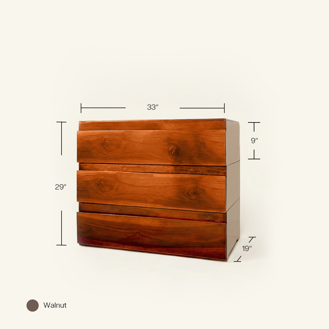 Arc Dresser Walnut