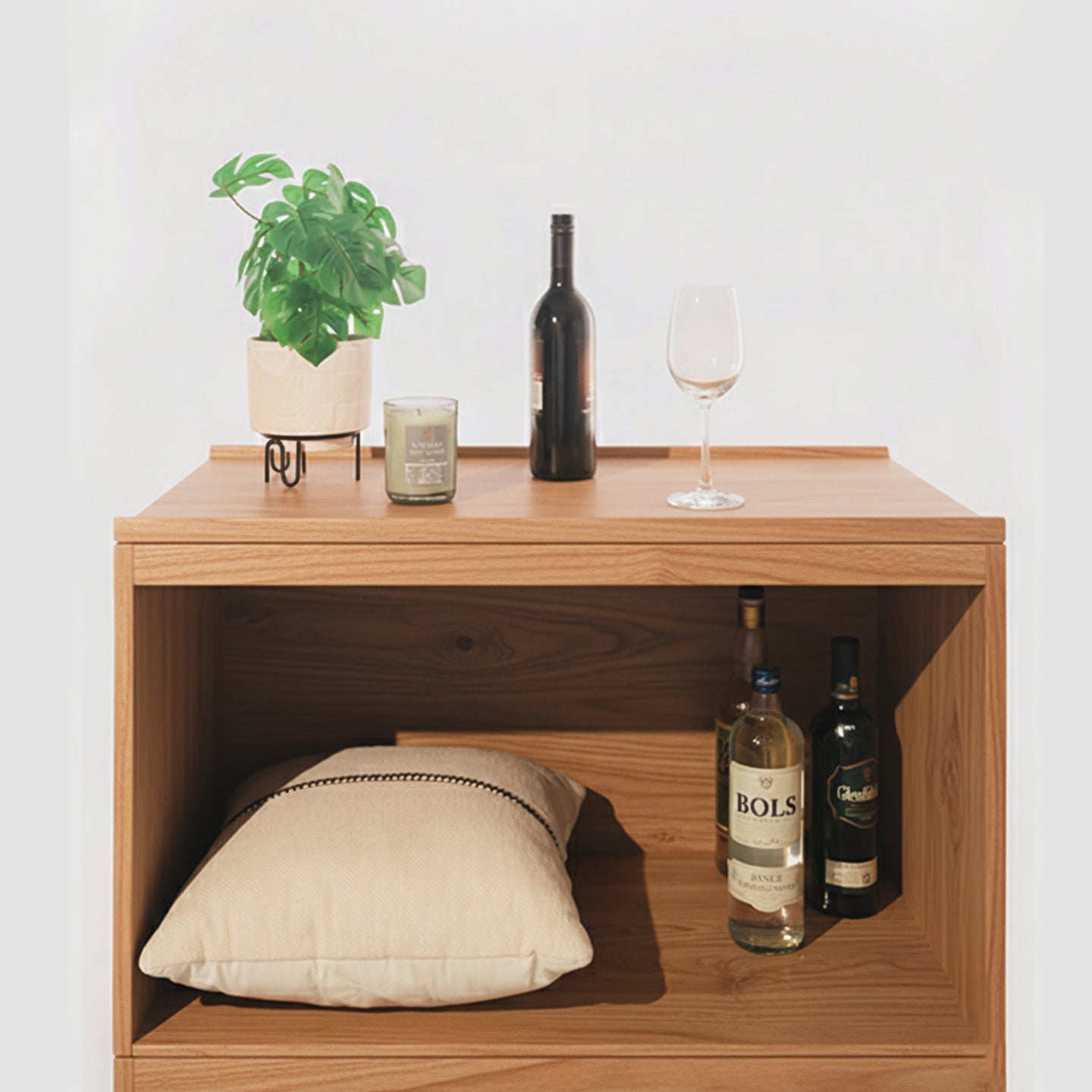 Arc Credenza Natural Teak