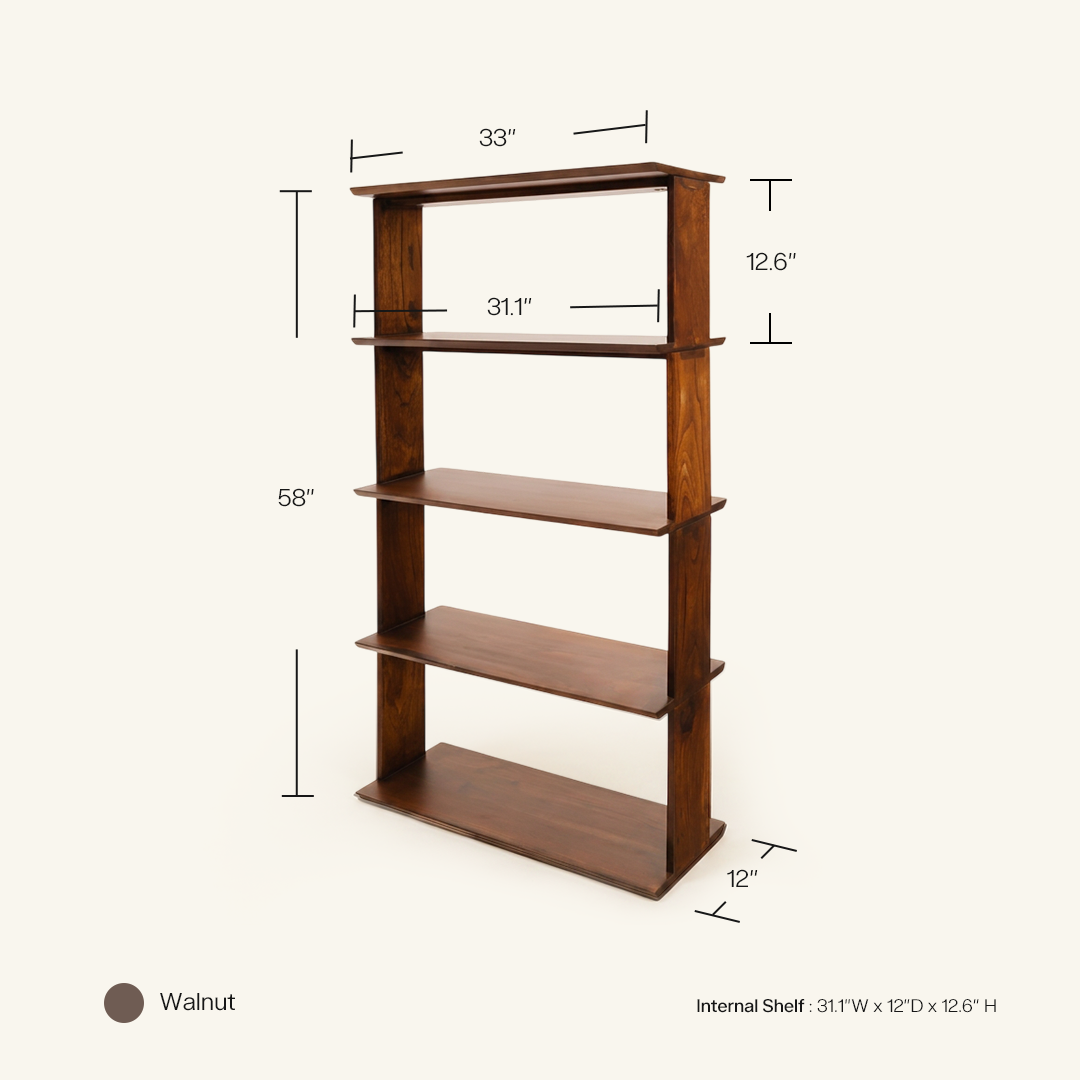 Book Shelf Walnut