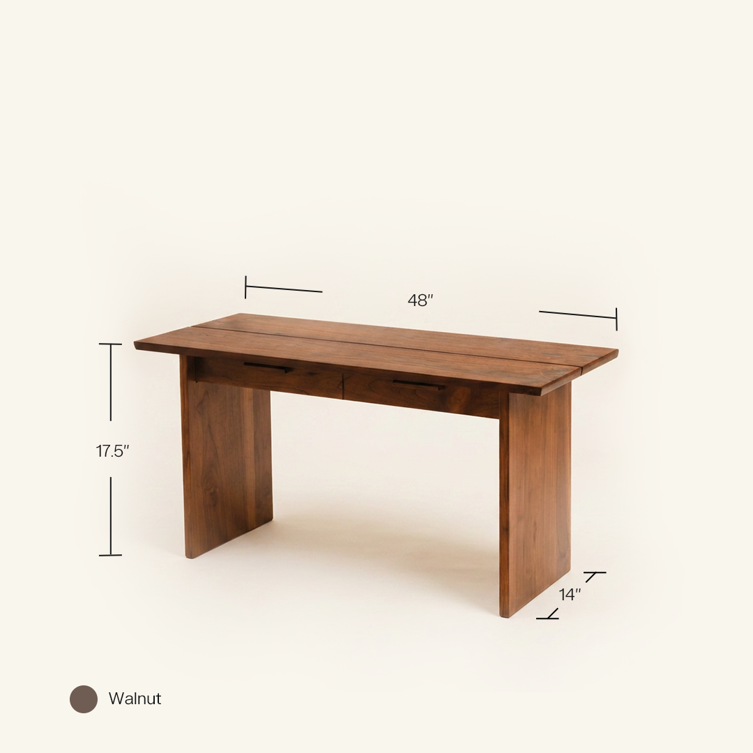Bench Walnut
