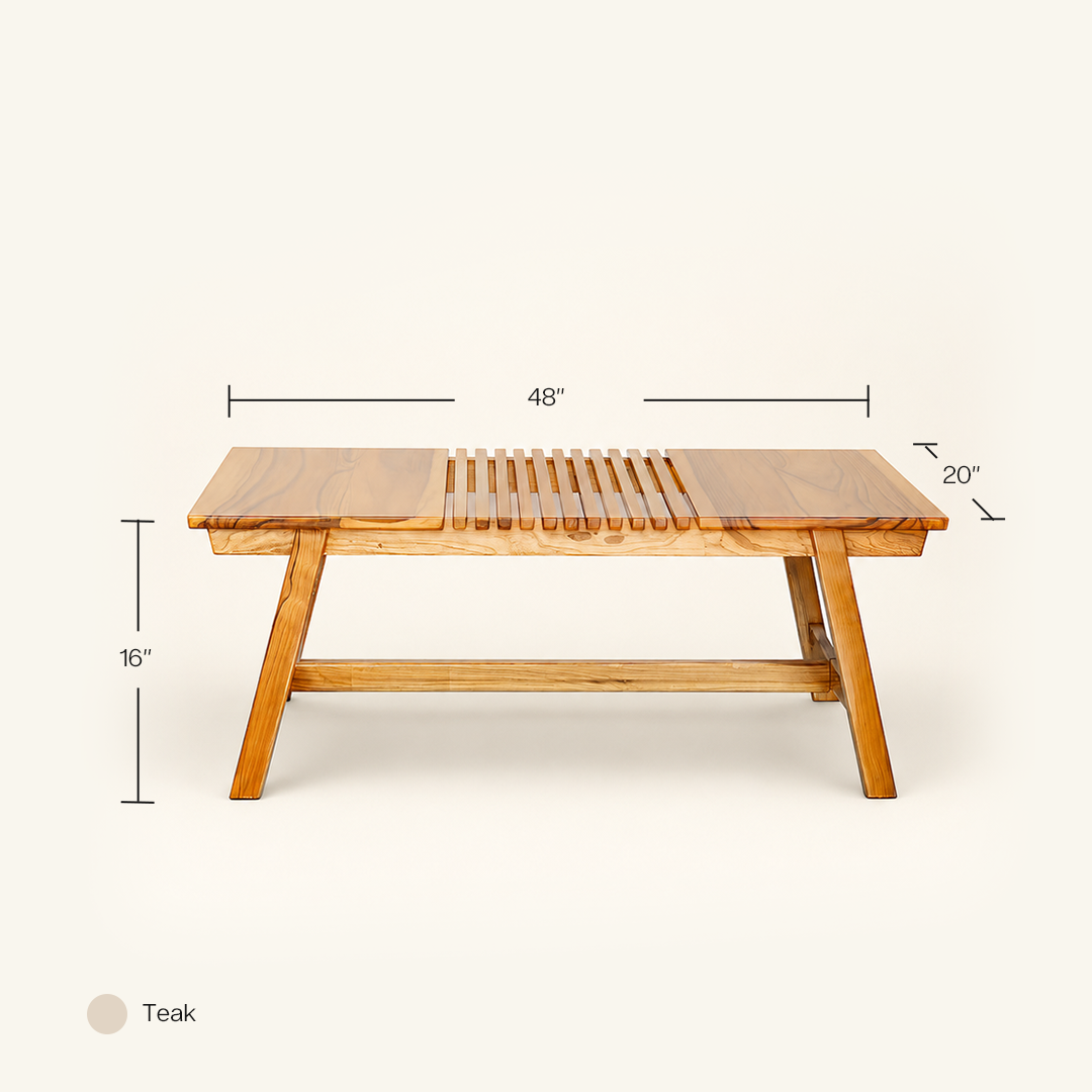 Coffee Table Natural Teak