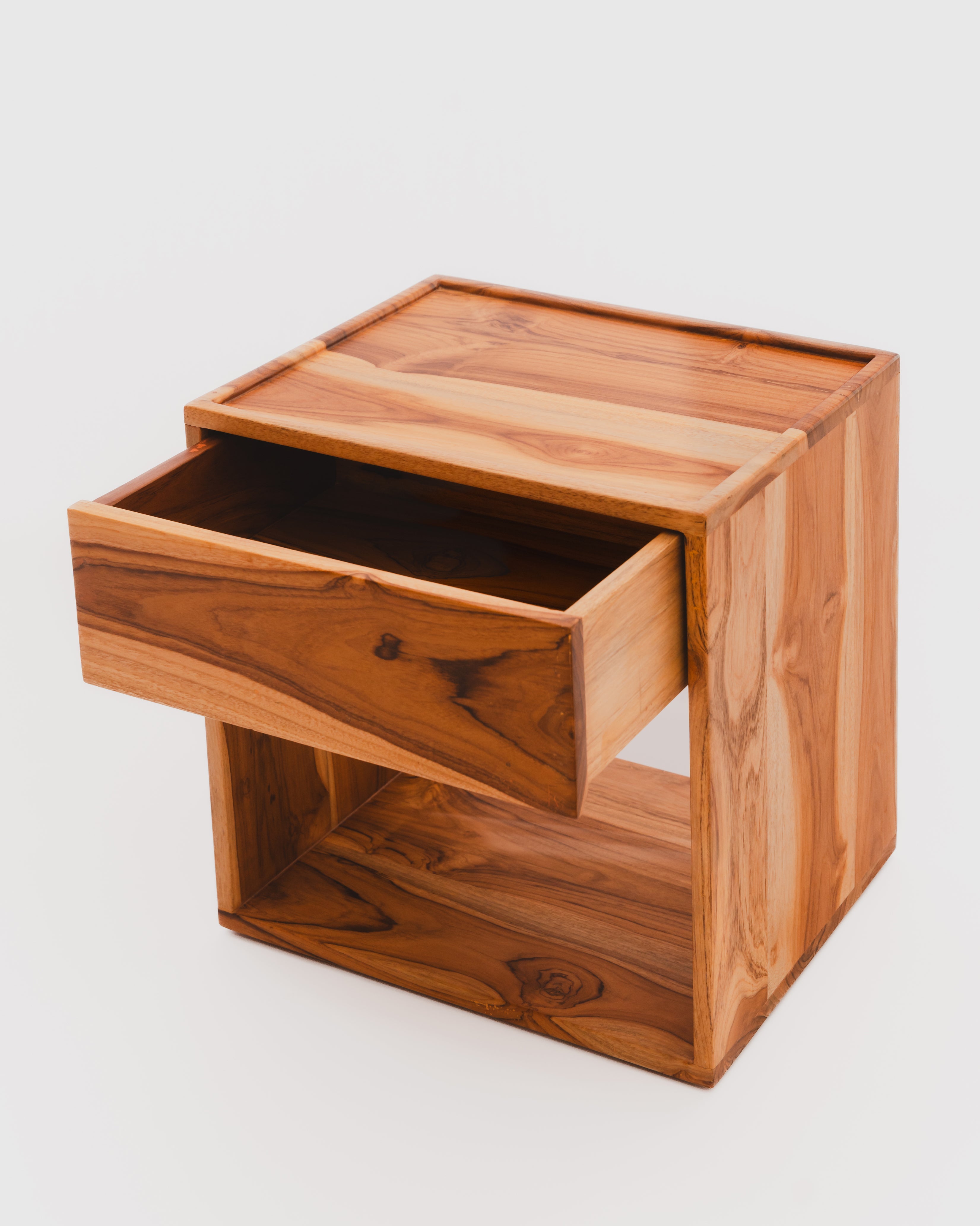 Classic Nightstand Natural Teak