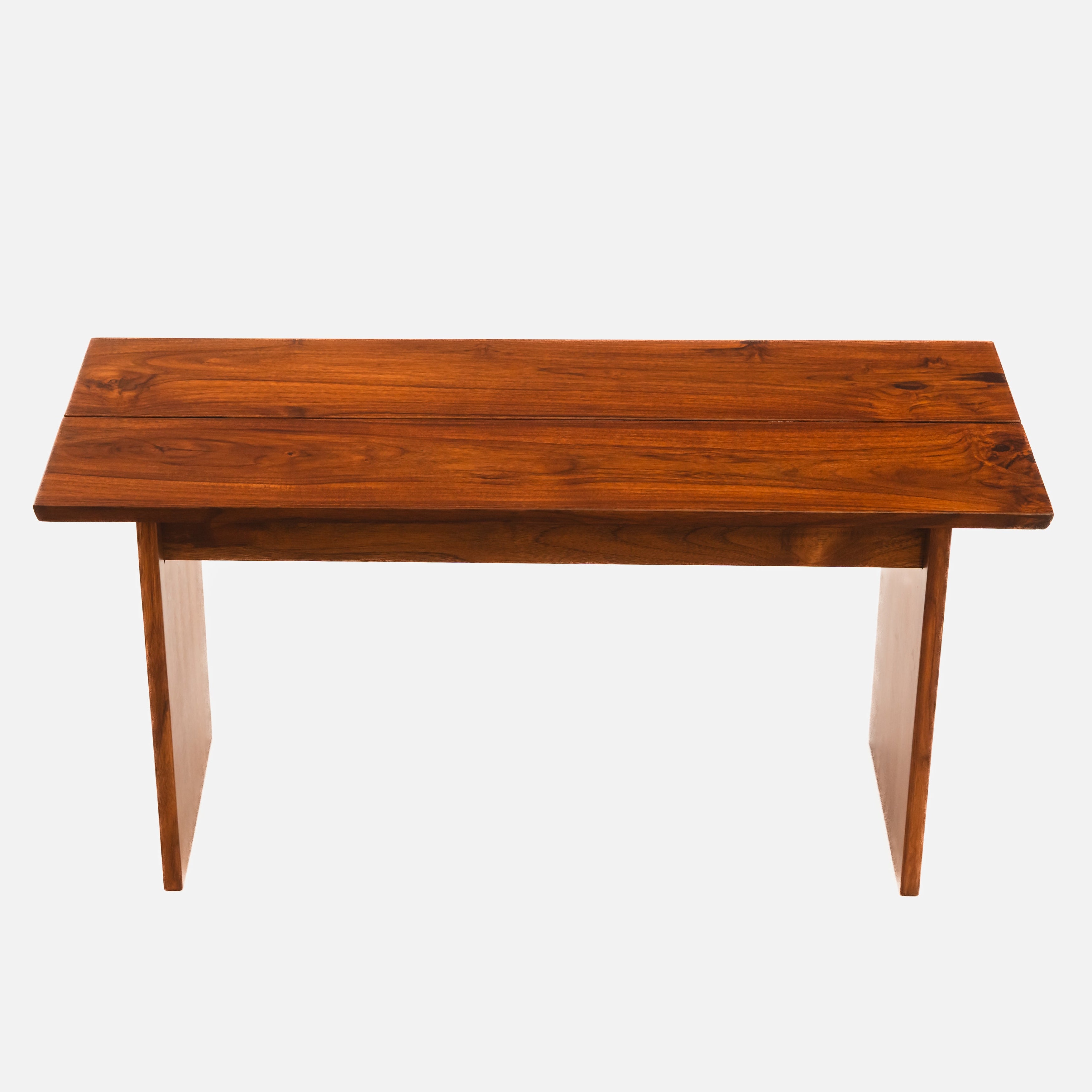 Pillar bench Walnut