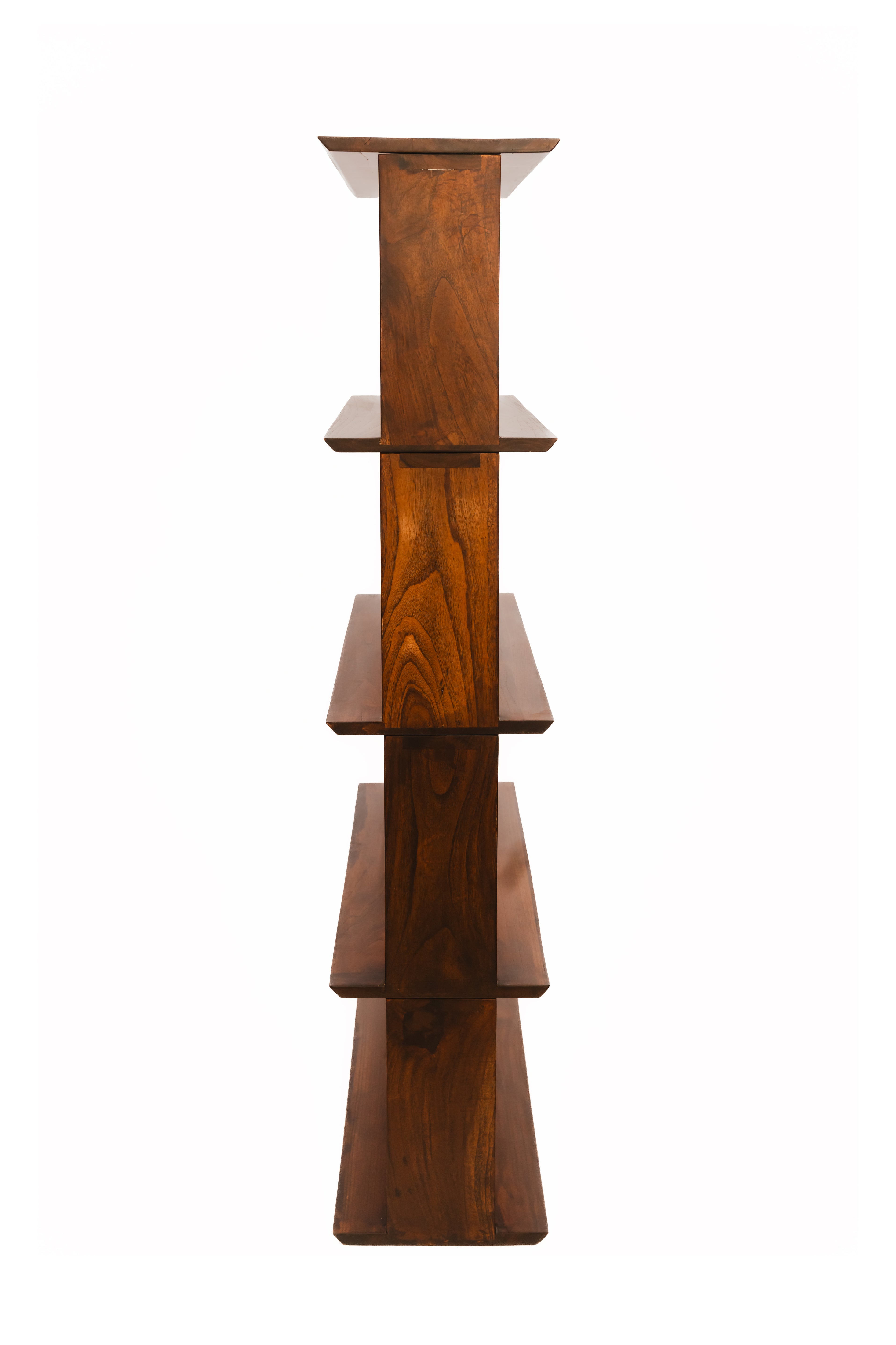Pillar Book Shelf Walnut