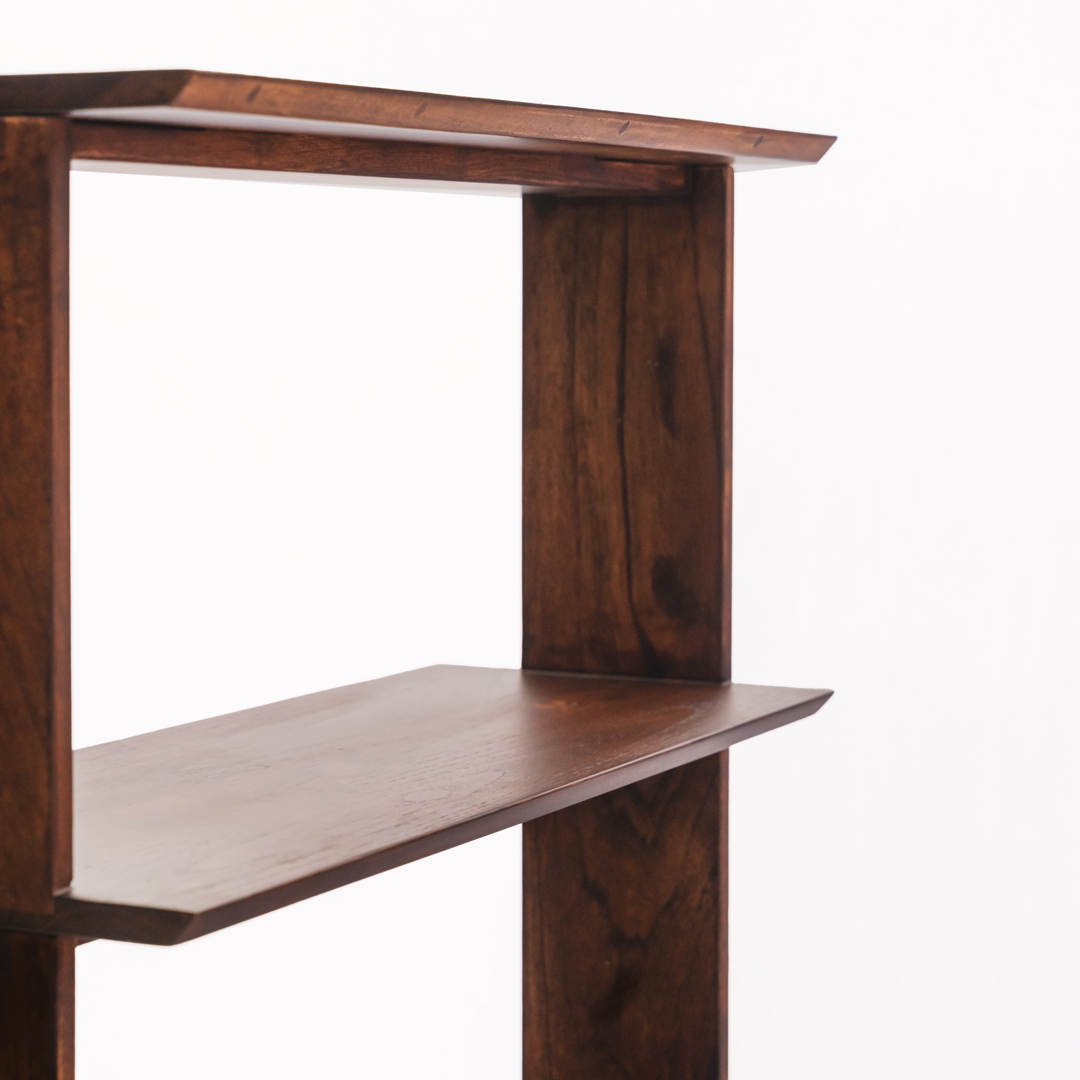 Pillar Book Shelf Walnut