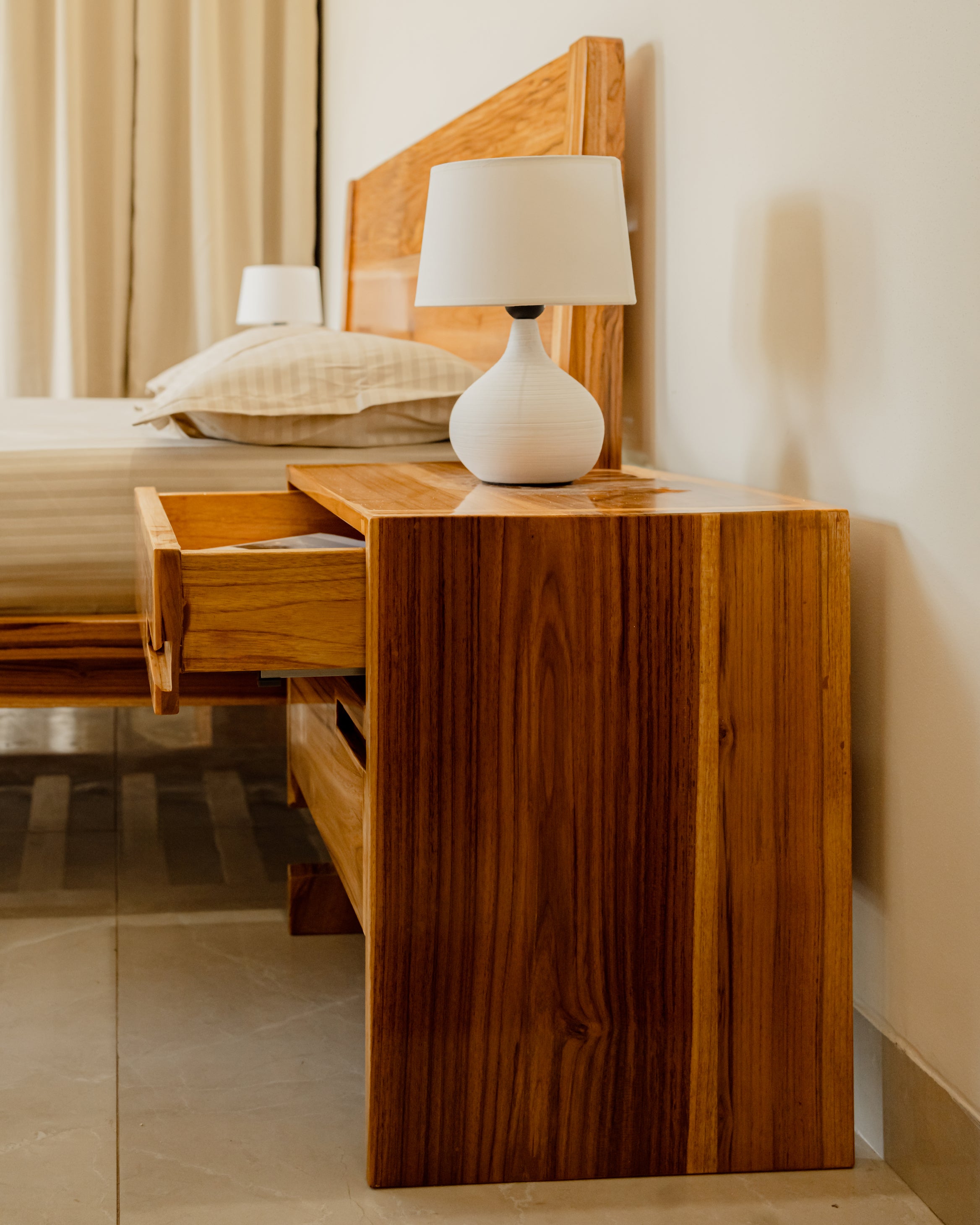 Bedside Walnut