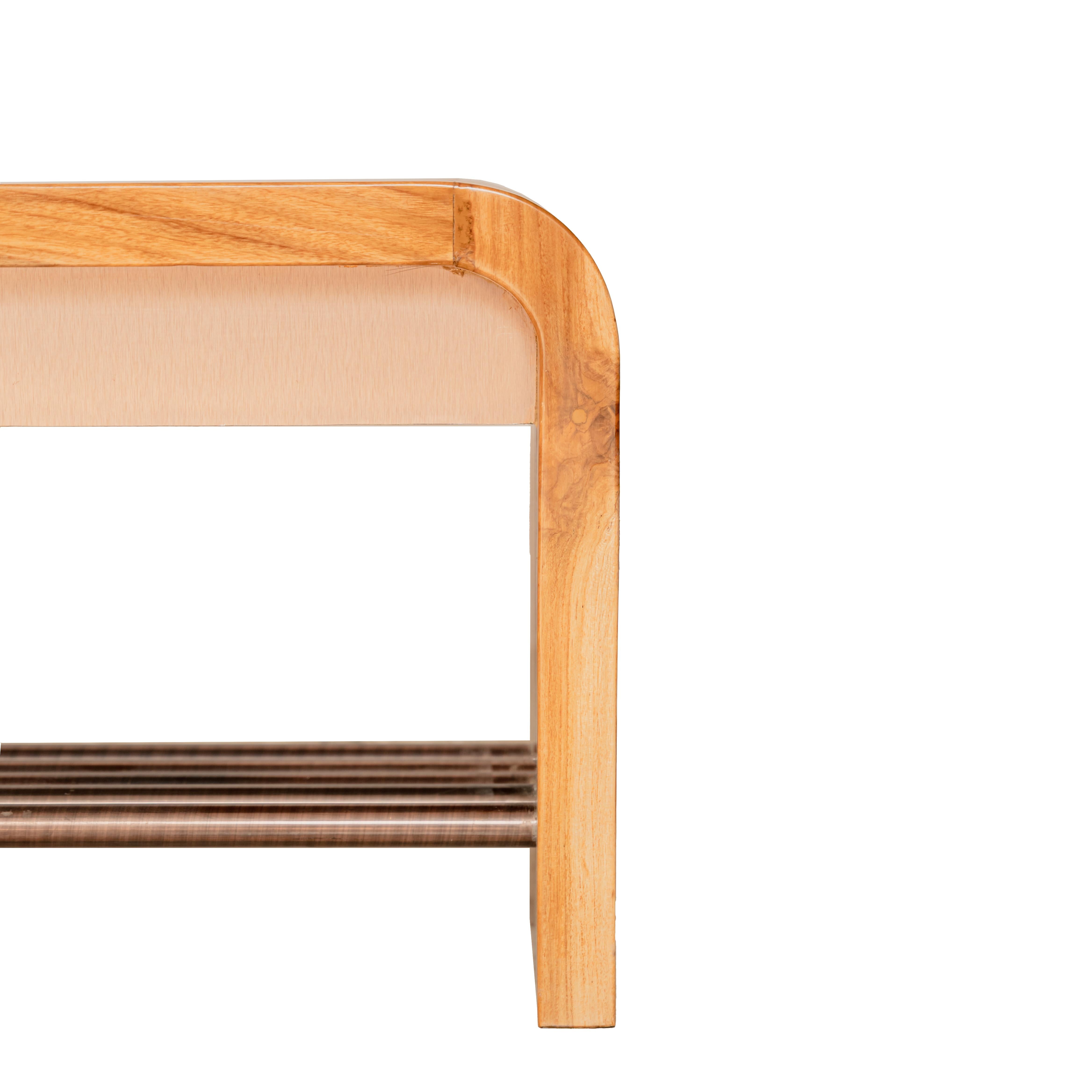 Shoe Rack having Natural Teak color