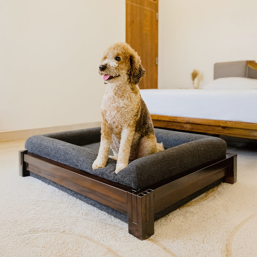 Dog Bed Walnut