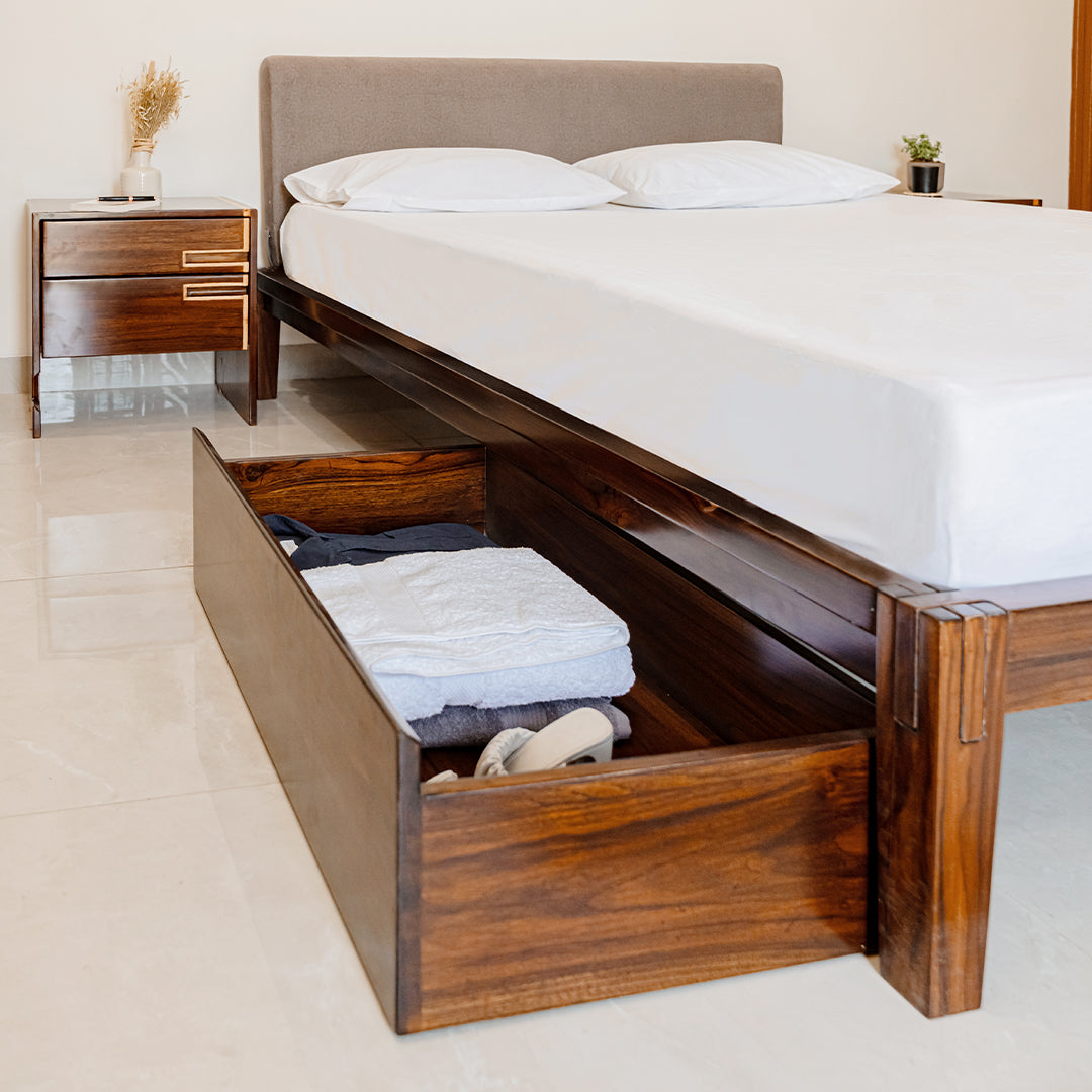 Underbed Drawers Walnut (set of 2)