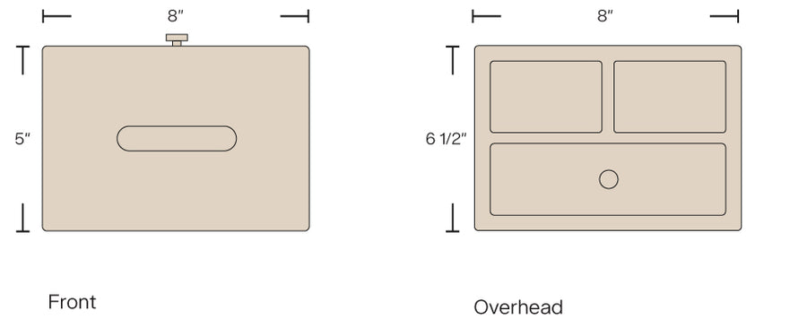 Dimensions - Walnut
